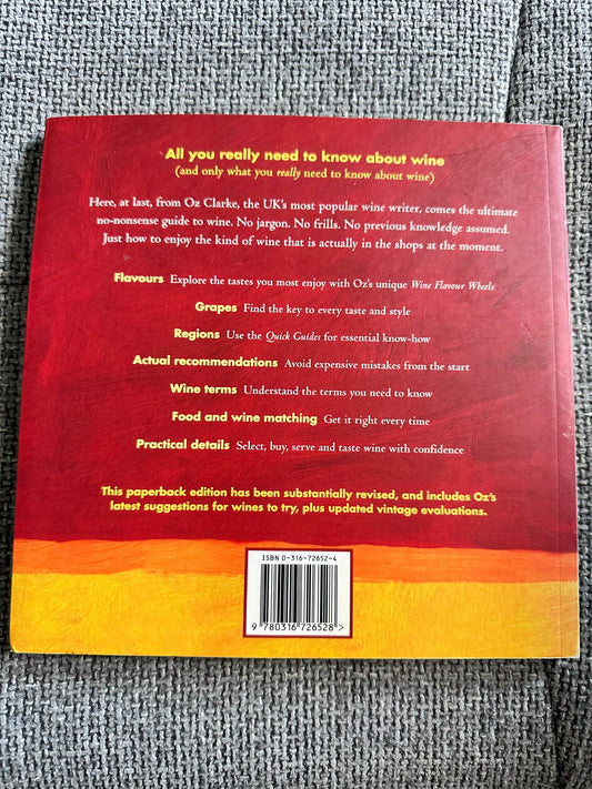 2003 Introducing Wine - Oz Clarke(Webster’s Time Warner Books) - Honeyburn Books (UK)