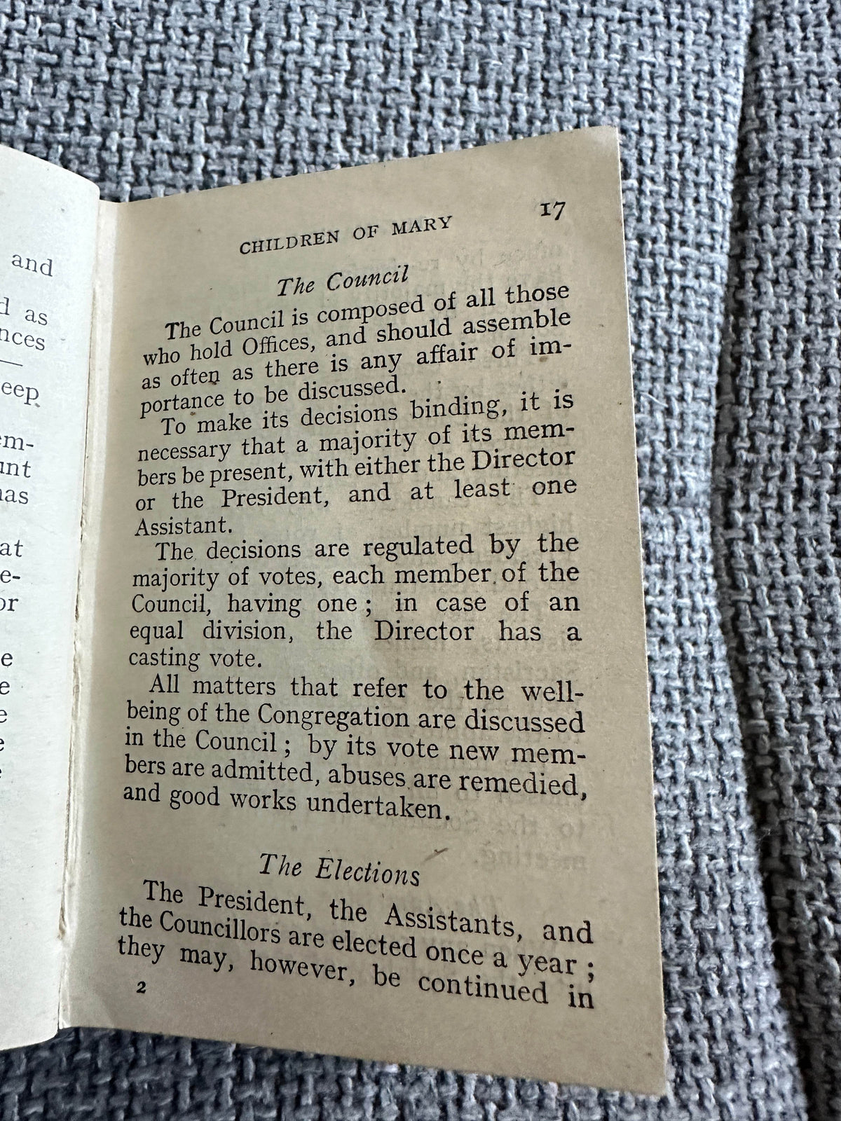 1939 The Manual Of Children Of Mary(New Edition) M. H. Gill & Son Ltd Dublin - Honeyburn Books (UK)