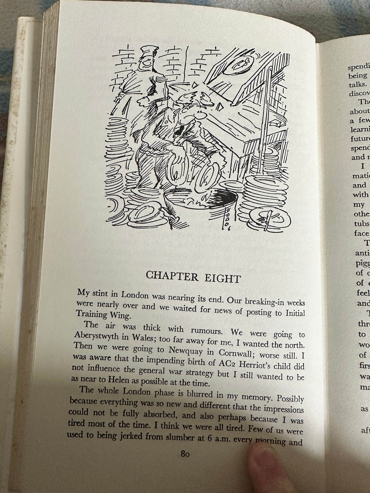 1976 Vets Might Fly - James Herriot(Larry illustration) Michael Joseph published - Honeyburn Books (UK)