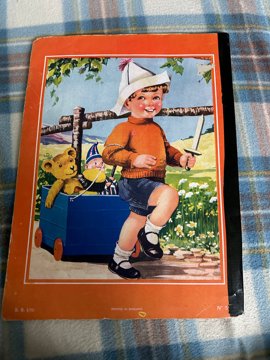 1940’s ABC Nursery Rhymes & Fairy Tales(B. B. Ltd.) large format A3+ - Honeyburn Books (UK)