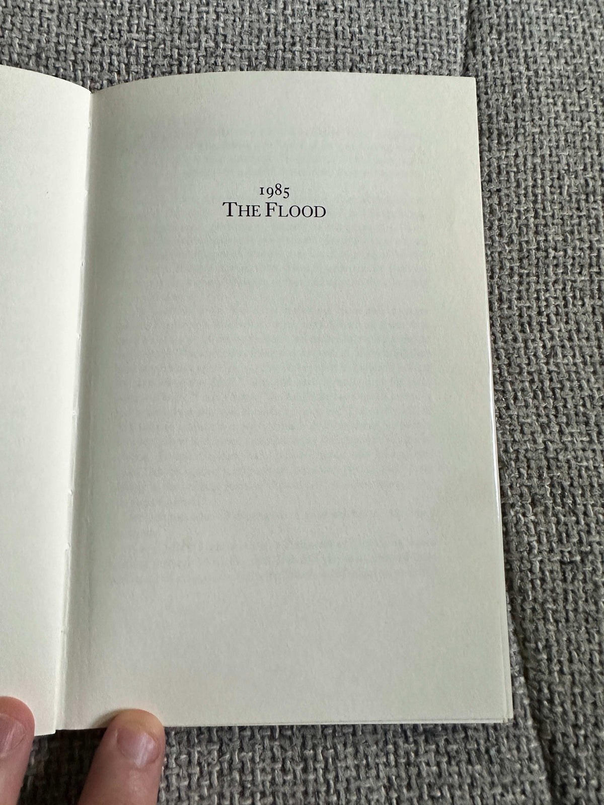 1986*1st* The Flood - Ian Rankin (Polygon) Hardback one of only 200 printed.