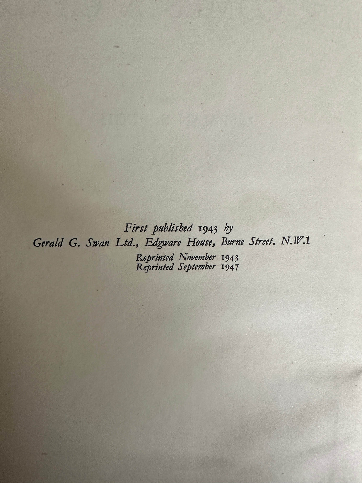 1947 Here Comes A Candle - Norman S. Pugh(Gerald G. Swan) - Honeyburn Books (UK)