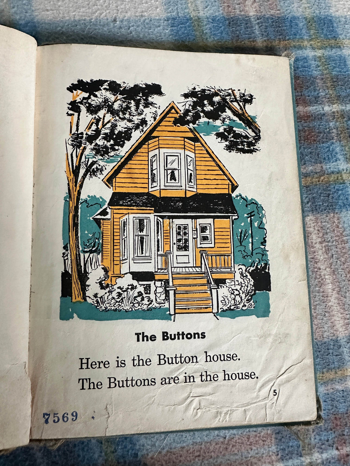 1953 Bucky Button - Edith S. McCall(Jack Faulkner Illust)Beckley Cardy Chicago - Honeyburn Books (UK)