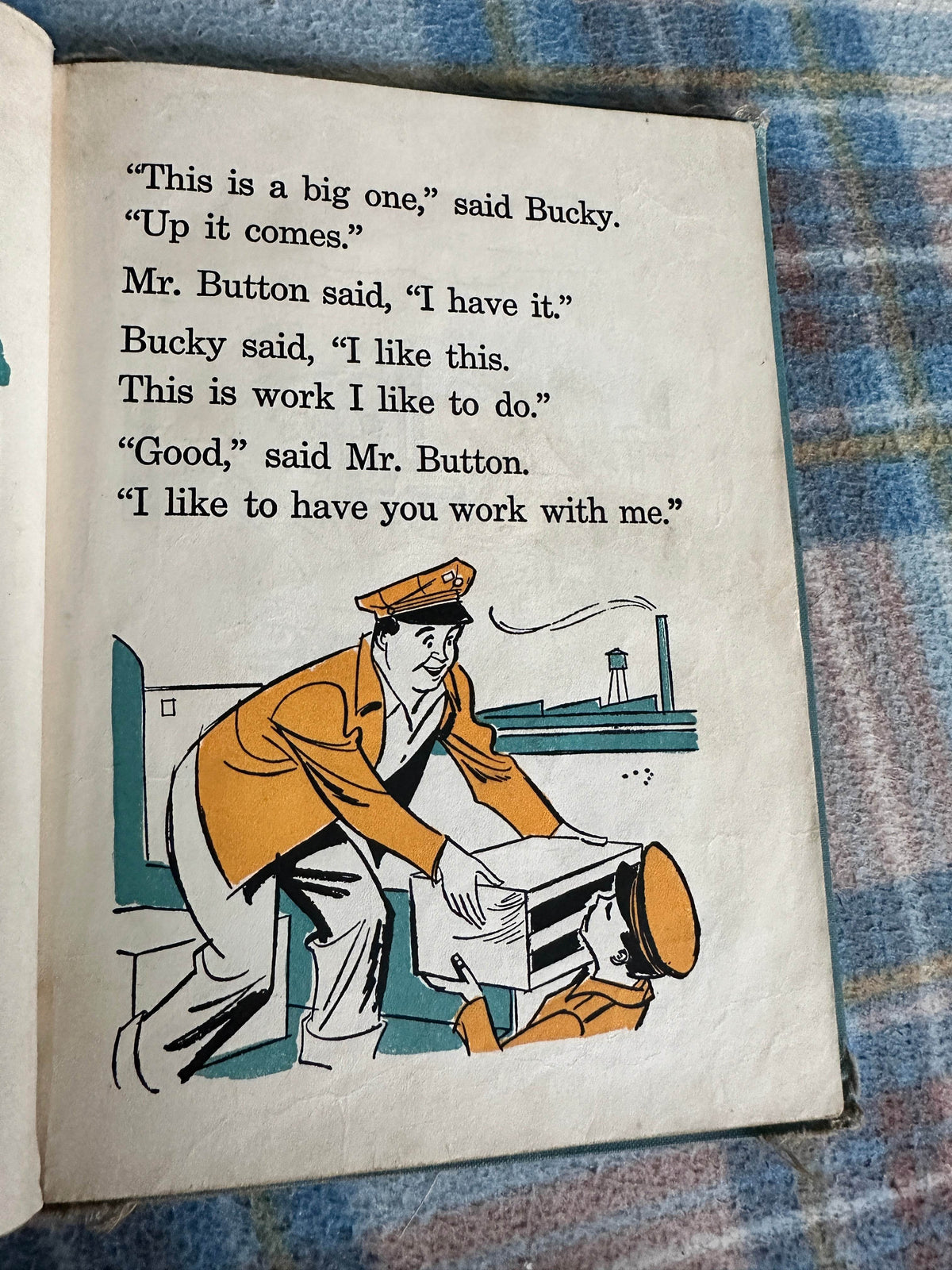1953 Bucky Button - Edith S. McCall(Jack Faulkner Illust)Beckley Cardy Chicago - Honeyburn Books (UK)