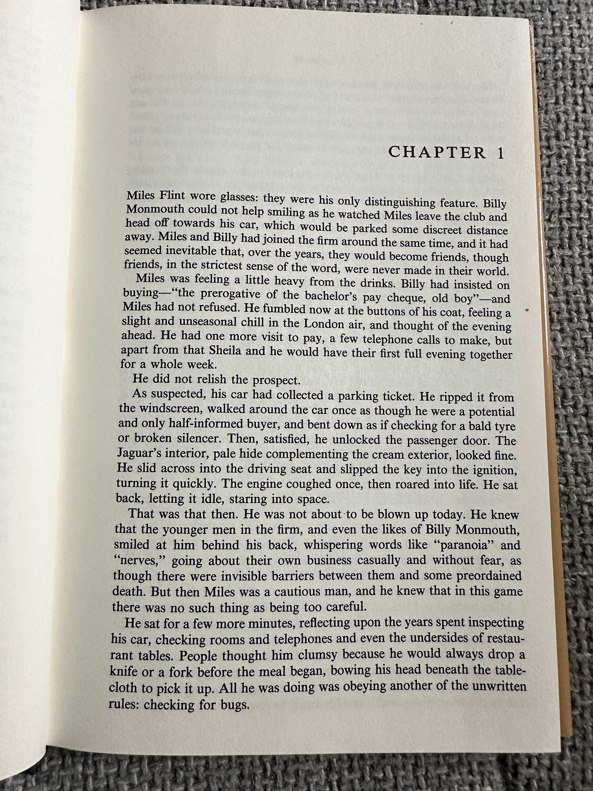 1991*1st US* Watchman - Ian Rankin (Crime Club / Doubleday)
