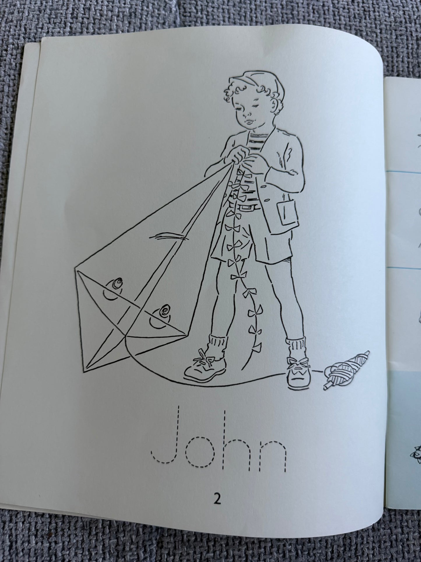 1970 Workbook For Janet & John Here We Go - Mabel O’Donnell & Rona Munro (J. Nesbit & Co. Ltd.)