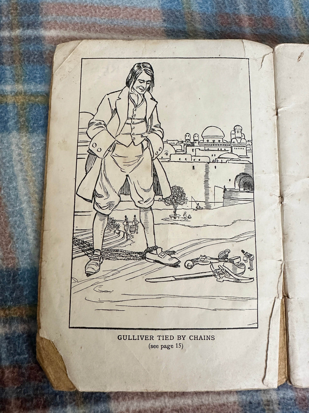 1941 The Adventures Of Gulliver retold by E. E. Ellsworth(Blackie & Son Ltd) - Honeyburn Books (UK)