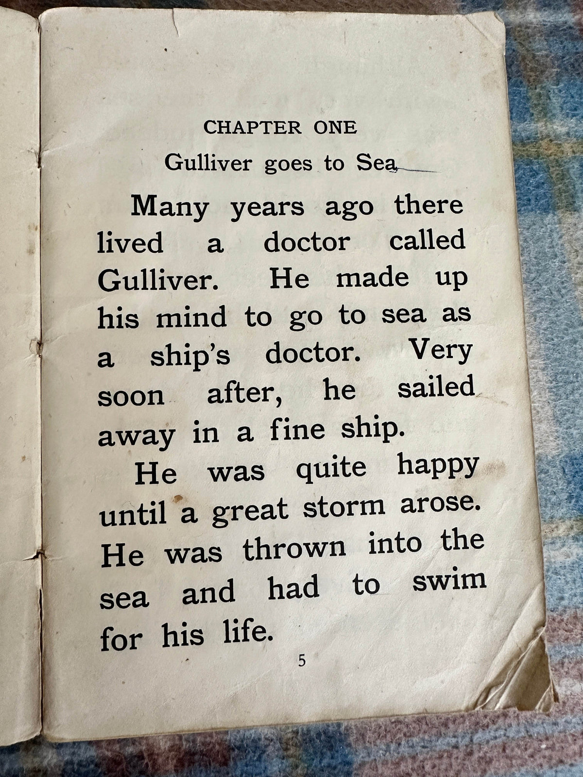 1941 The Adventures Of Gulliver retold by E. E. Ellsworth(Blackie & Son Ltd) - Honeyburn Books (UK)