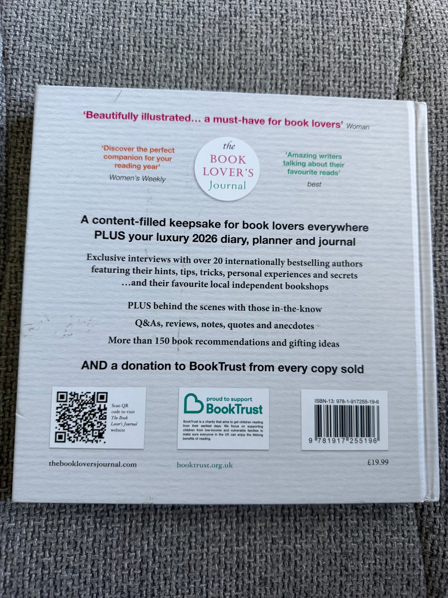 2026*SIGNED Ian Rankin, Freya North & Roisin O’Donnell The Book Lover’s Journal 2026 The Book Trust