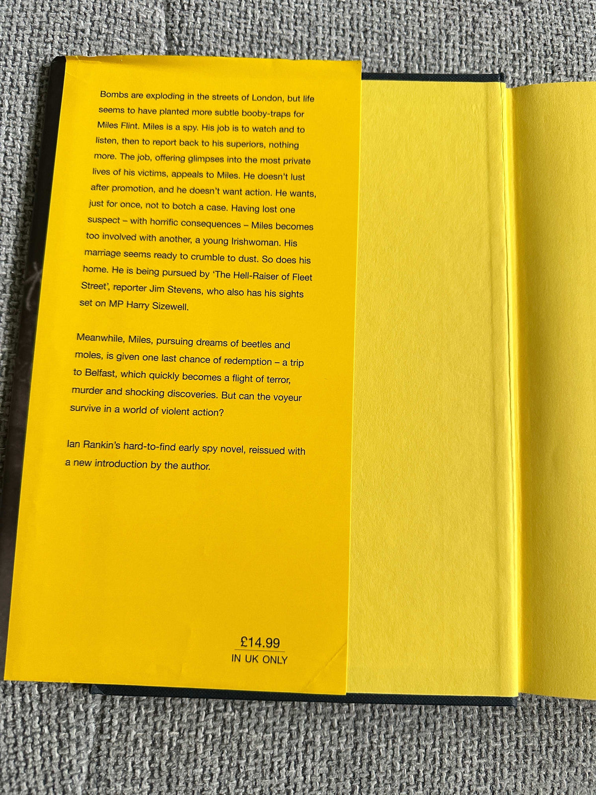 2003*1st* Watchman - Ian Rankin (Orion)