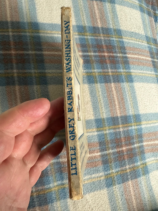 1947 Little Grey Rabbit’s Washing-Day - Alison Uttley (Margaret Tempest) Collins - Honeyburn Books (UK)