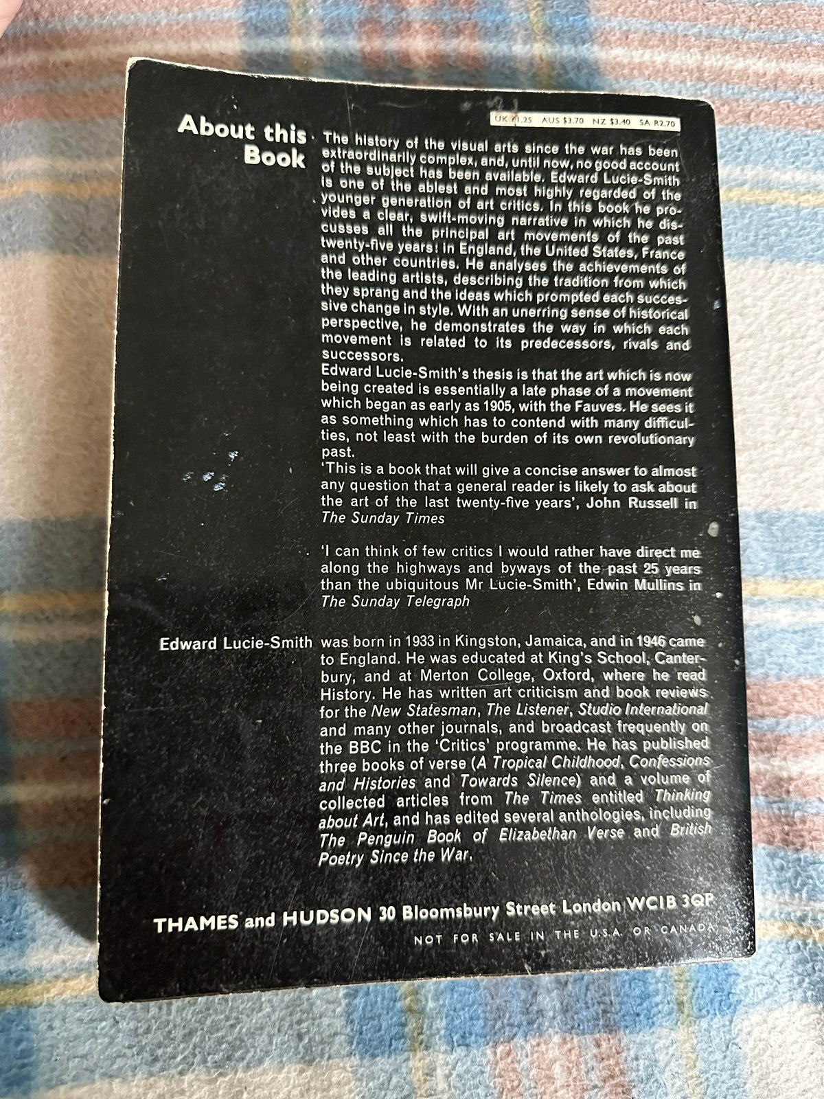 1969*1st* Movements In Art Since 1945 - Edward Lucie - Smith(Thames & Hudson) - Honeyburn Books (UK)
