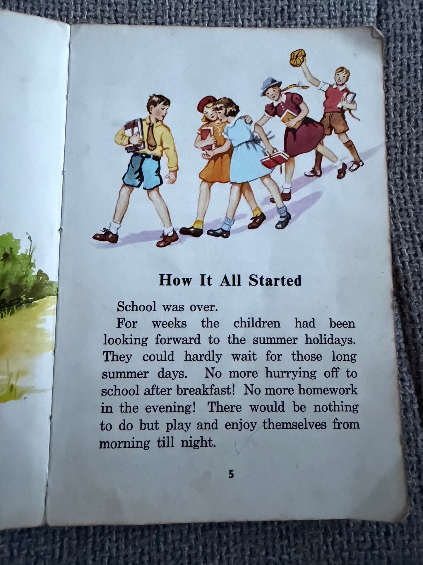 1972 The Five & A Half Club - Mabel O’Donnell & Rona Munro & Margery Bianco (Margaret Ayer illust) James Nisbet & Co Ltd