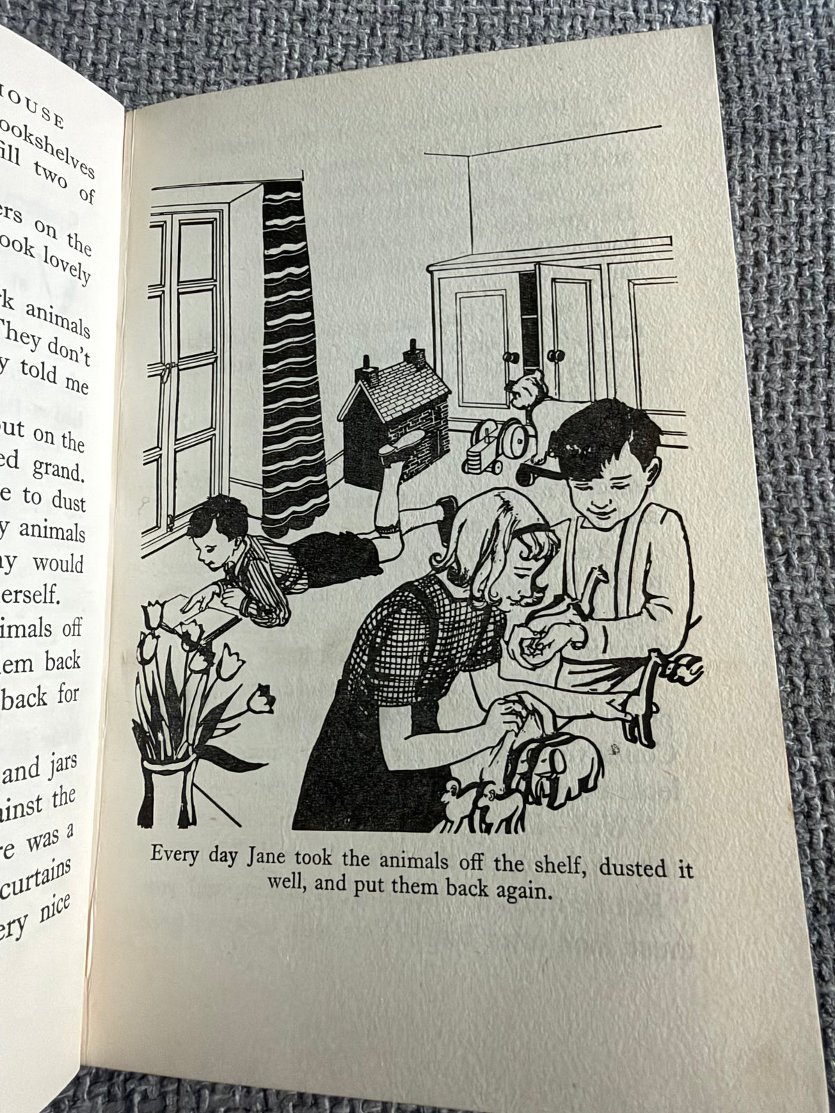 1955 The Children At Happy House - Enid Blyton (Kathleen Gell illust) Latimer House