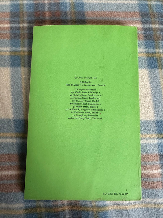 1966*1st* Glen More(Cairngorms) Forest Park Guide John Walton(Cover wood engraving by Conrad McKenna(Her Majesty’s Stationery Office) - Honeyburn Books (UK)