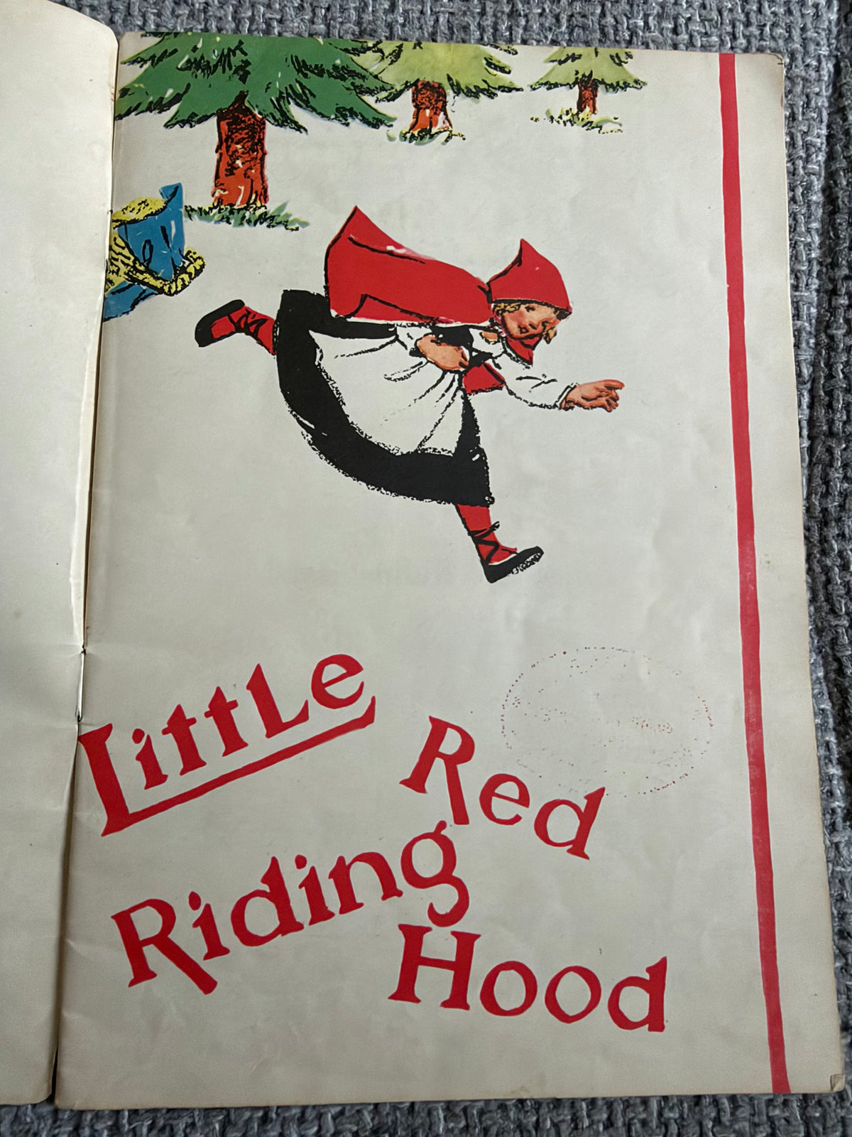 1951 Little Red Riding Hood (Janet & John Story Book no15) Miriam Blanton Huber, Frank Seely Salisbury & Mabel O’Donnell) Margaret & Florence Hoopes illust) James Nisbet & Co Ltd