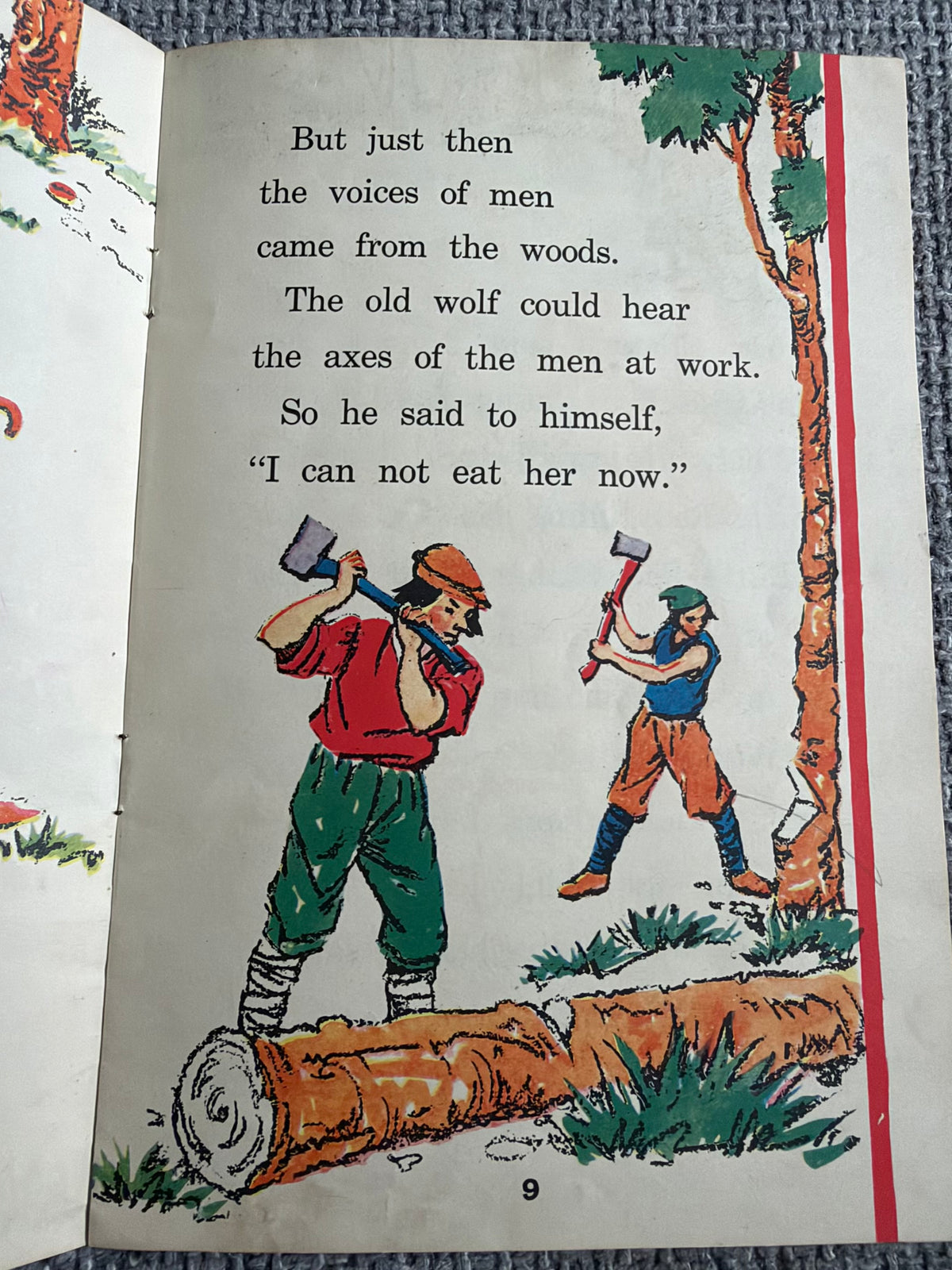 1951 Little Red Riding Hood (Janet & John Story Book no15) Miriam Blanton Huber, Frank Seely Salisbury & Mabel O’Donnell) Margaret & Florence Hoopes illust) James Nisbet & Co Ltd