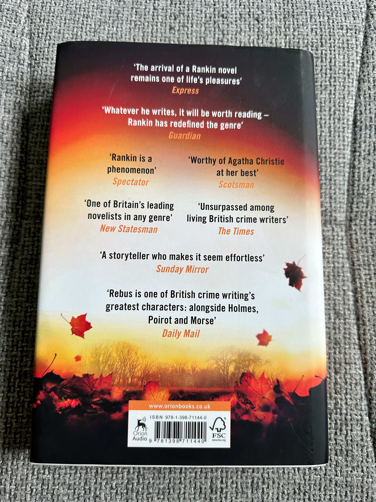 2022*1st* A Heart Full Of Headstones - Ian Rankin (Waterstones Special Edition) Orion