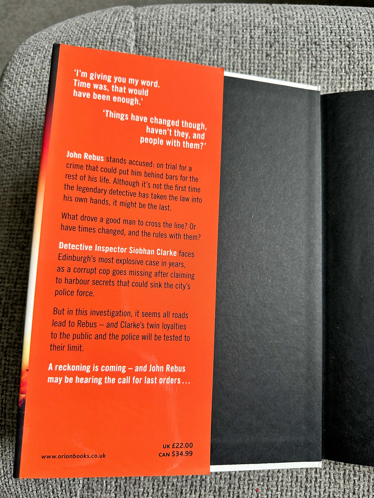 2022*1st* A Heart Full Of Headstones - Ian Rankin (Waterstones Special Edition) Orion