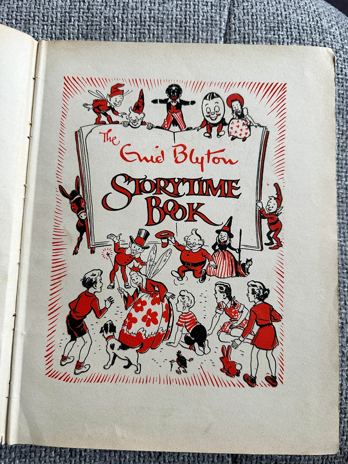1952*1st* The Enid Blyton Storytime Book (Various illustrators) - Honeyburn Books (UK)