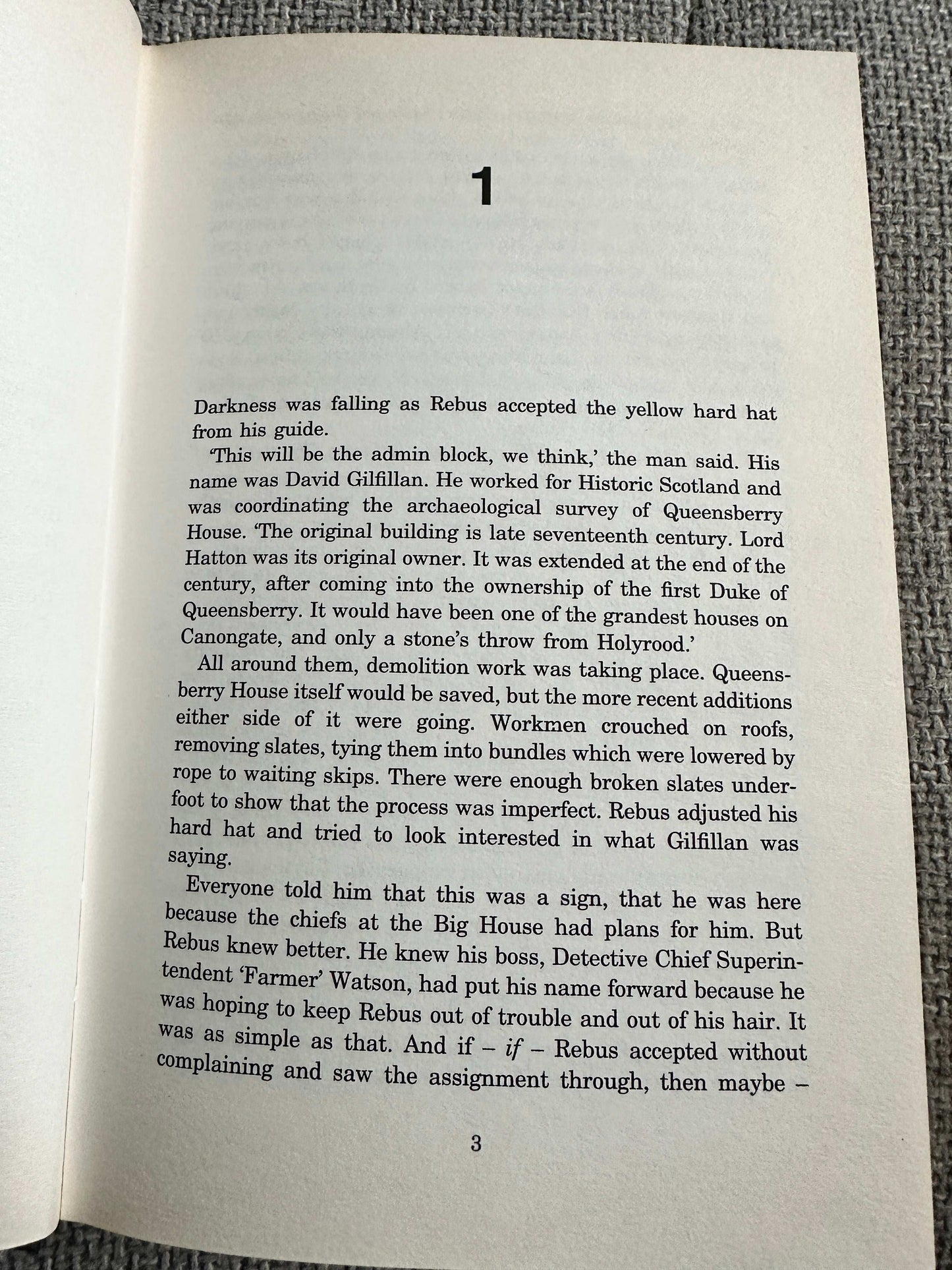 2000*Signed 1st* Set In Darkness - Ian Rankin (Orion)