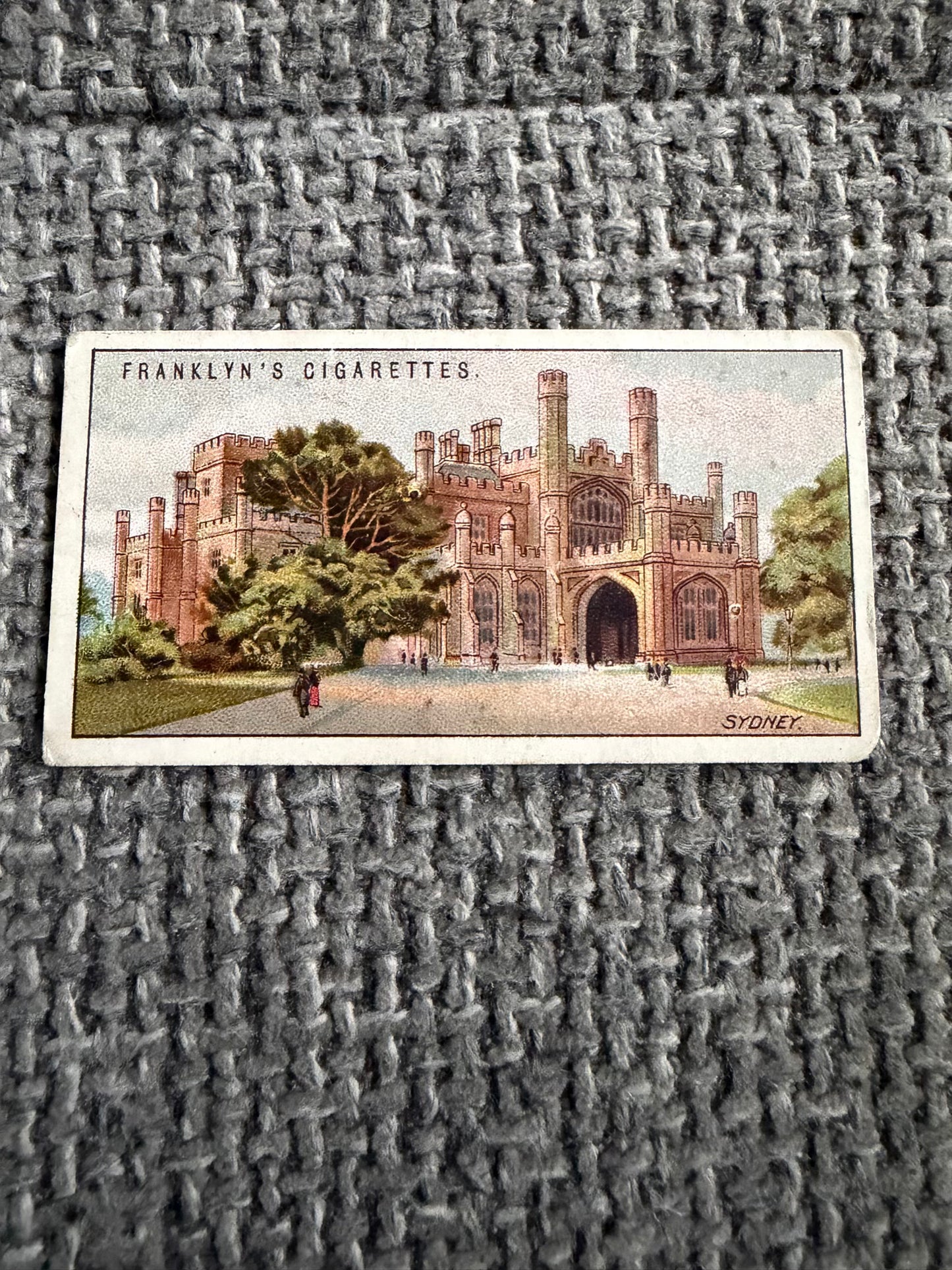 Vintage Cigarette Card — Government House Sydney — Franklyn's Overseas Dominions No.2