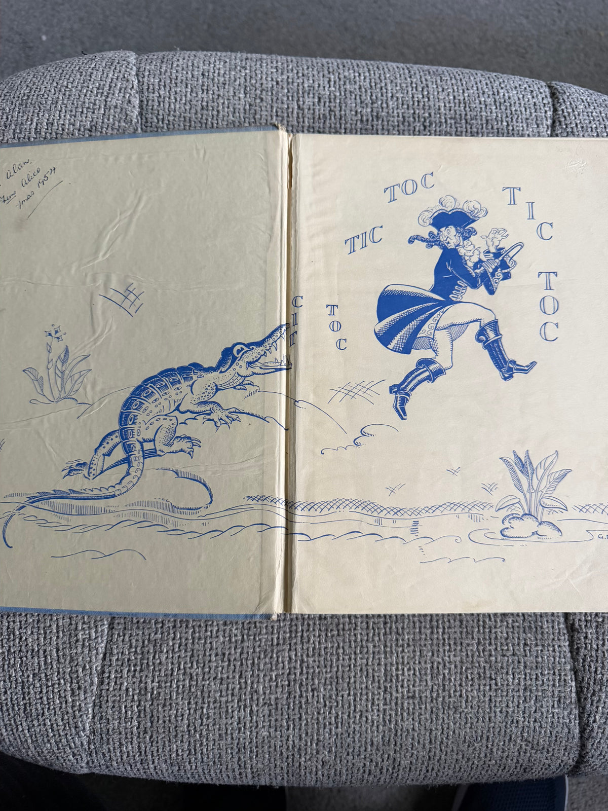 1953 J.M. Barrie’s Peter Pan & Wendy Retold By May Byron (Mabel Lucie Attwell illust) Hodder & Stoughton