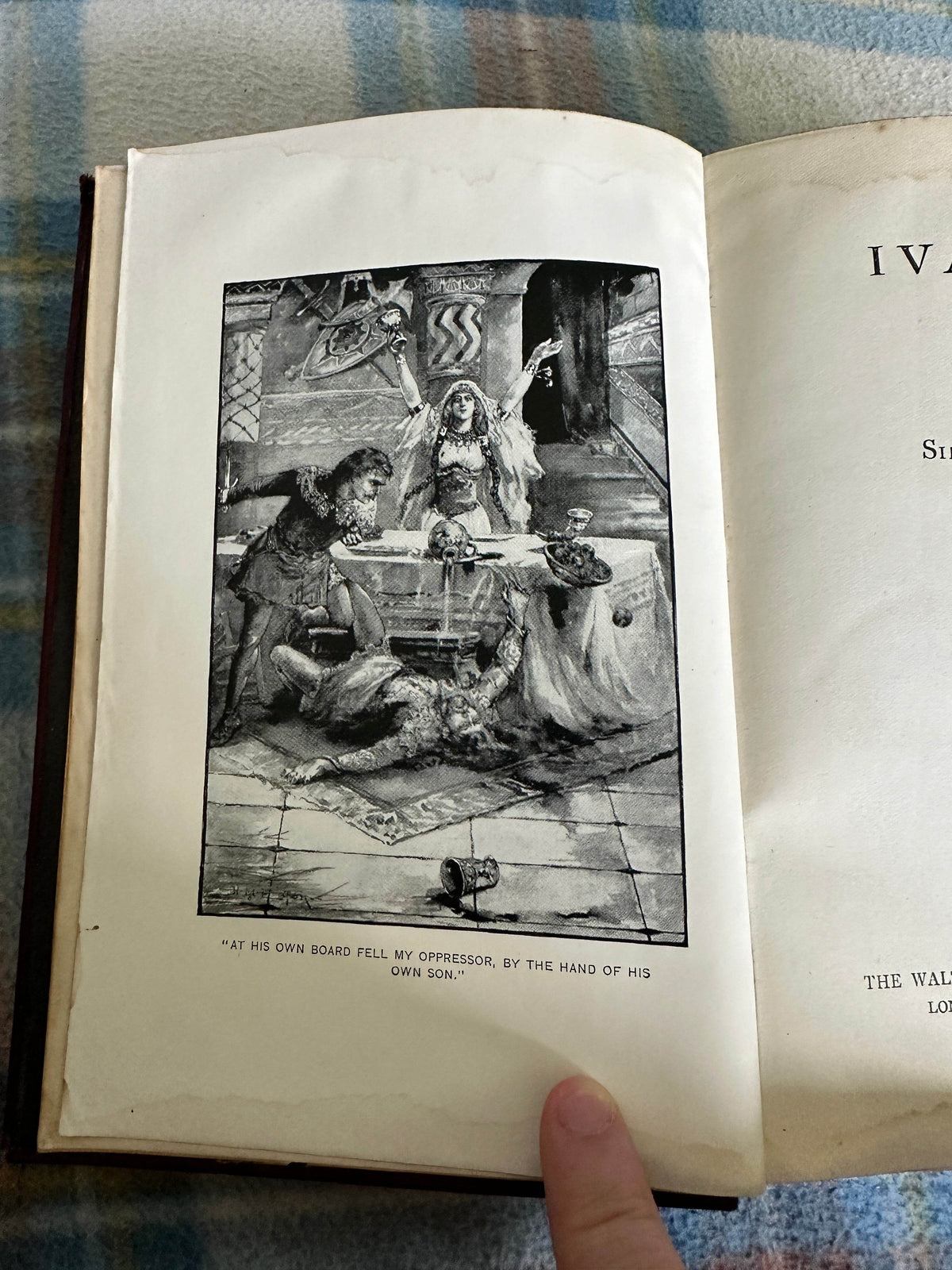 1850c Ivanhoe - Sir Walter Scott(H. M. Eaton Illust) The Walter Scott Publishing Company - Honeyburn Books (UK)