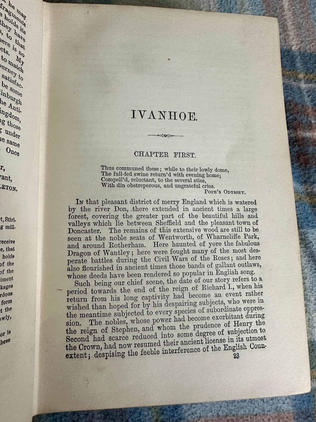 1850c Ivanhoe - Sir Walter Scott(H. M. Eaton Illust) The Walter Scott Publishing Company - Honeyburn Books (UK)
