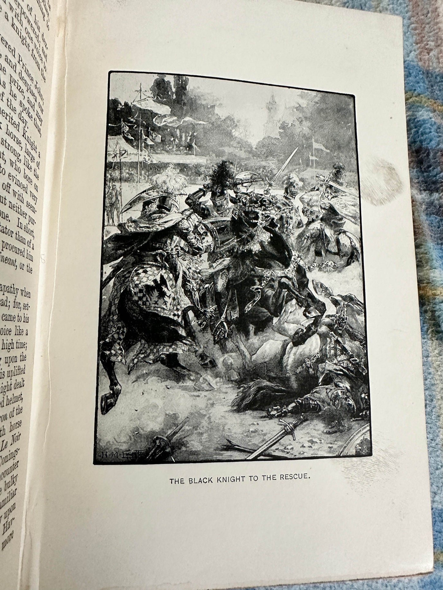 1850c Ivanhoe - Sir Walter Scott(H. M. Eaton Illust) The Walter Scott Publishing Company - Honeyburn Books (UK)