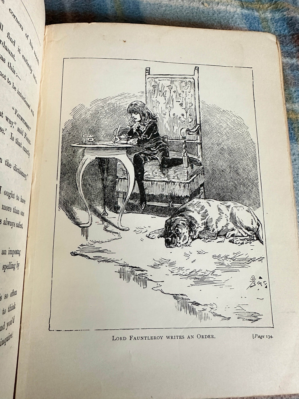 1920 Little Lord Fauntleroy - Frances Hodgson Burnett(Reginald B. Birch drawings) Frederick Warne & Co Ltd - Honeyburn Books (UK)