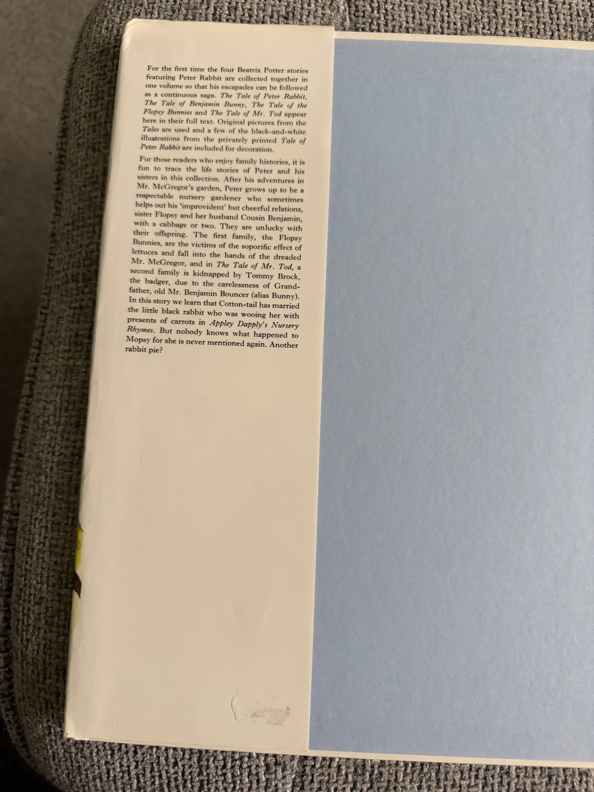 1982 The Complete Adventures Of Peter Rabbit - Beatrix Potter (Frederick Warne & Co Ltd) Large Format