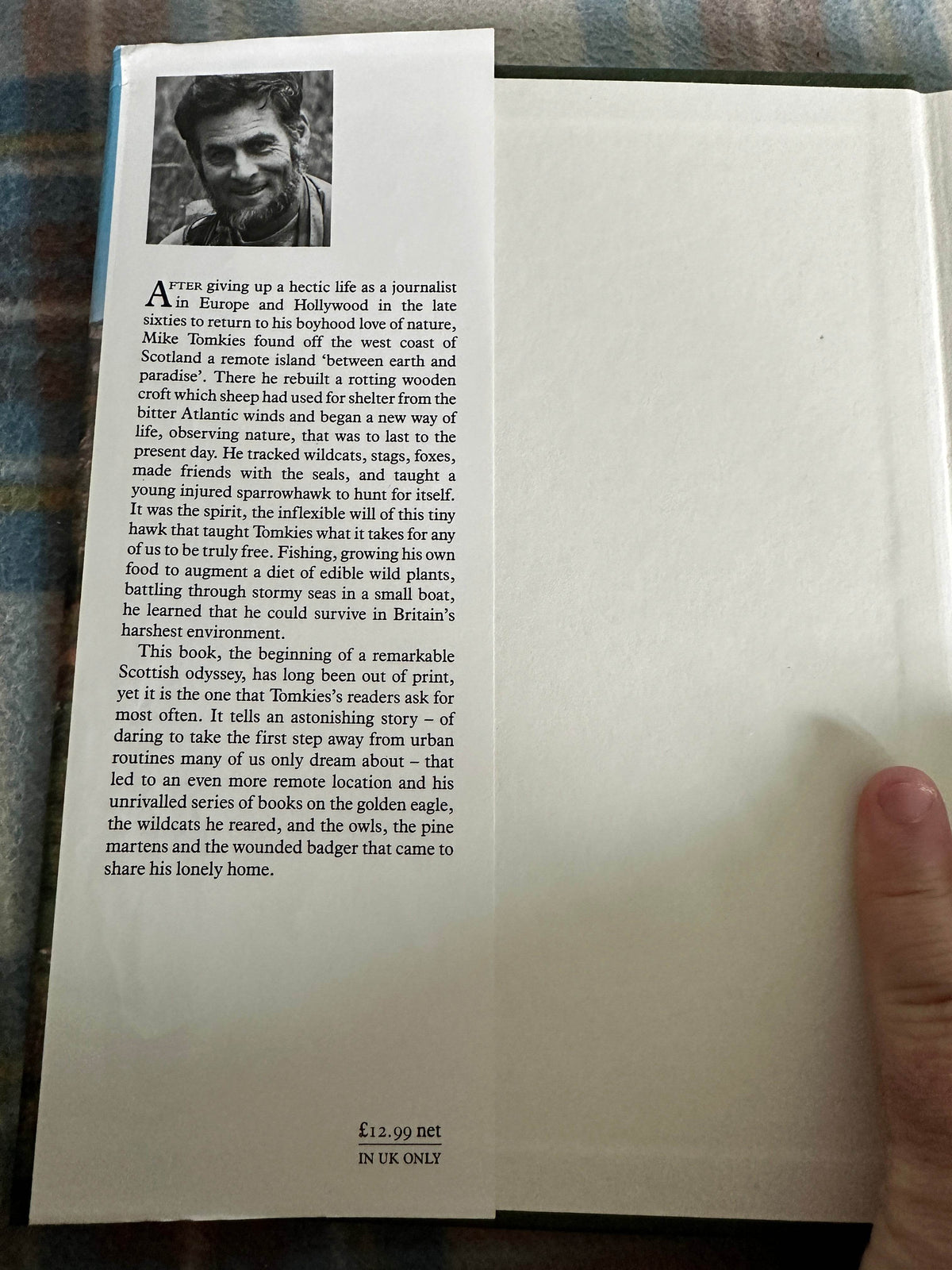 1991*1st* Between Earth & Paradise - Mike Tomkies (Jonathan Cape) - Honeyburn Books (UK)