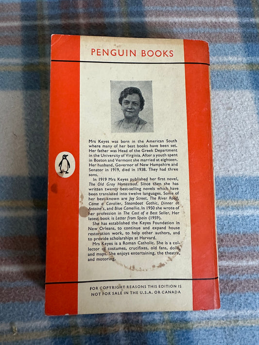 1960*1st* Came A Cavalier - Frances Parkinson Keyes(Penguin) - Honeyburn Books (UK)