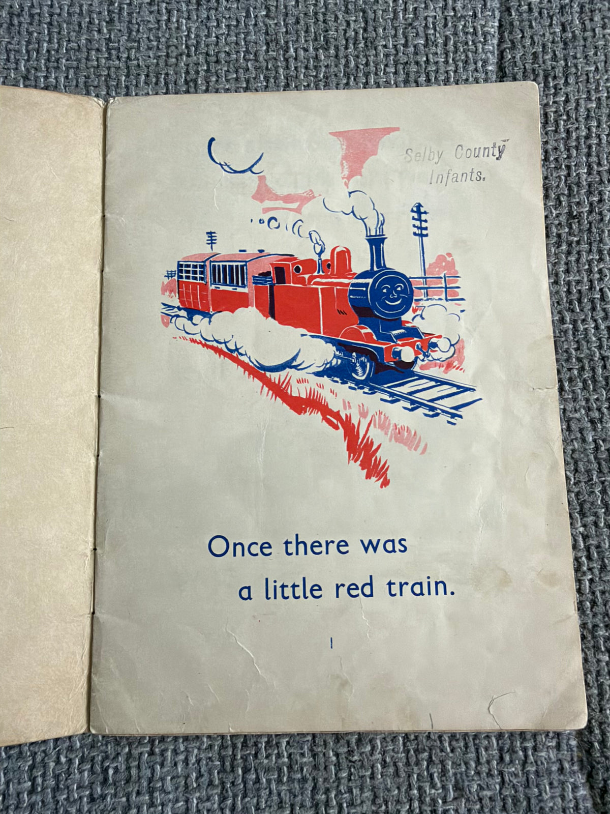 1957*1st* The Little Red Train - Eileen Ryder (MacMillan & Co Ltd)