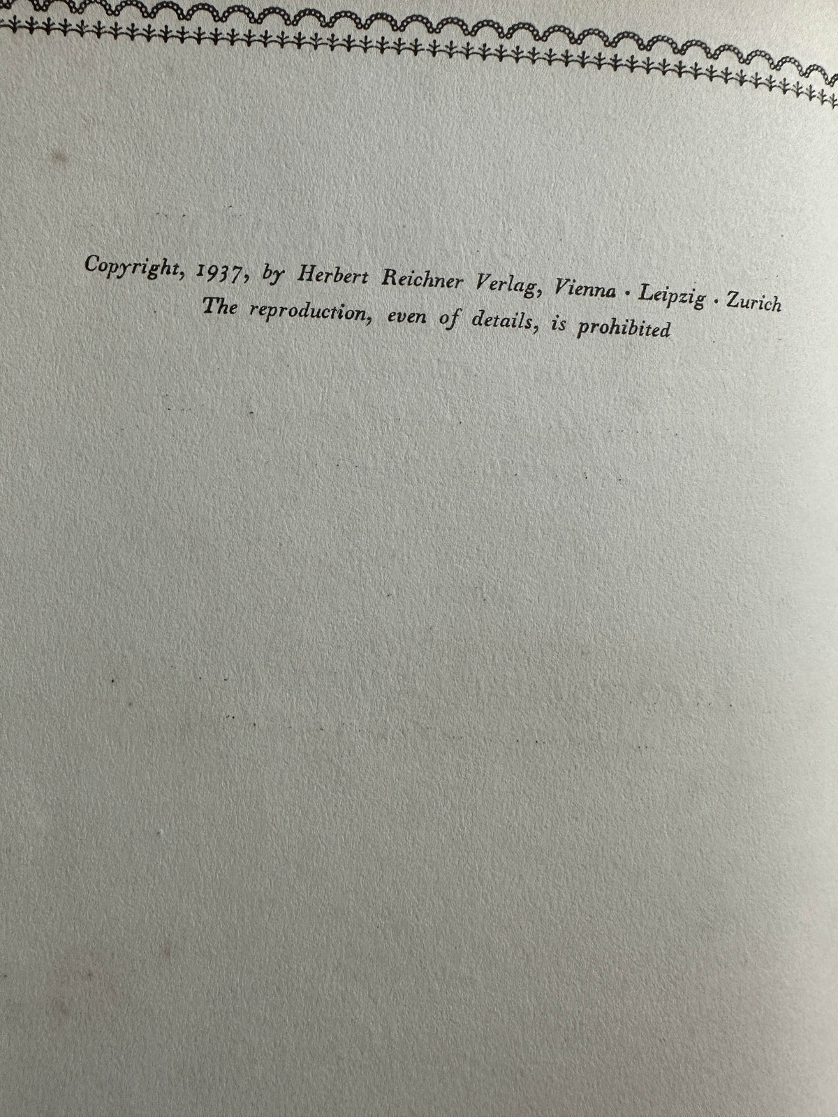 1937*1st* Original Tyrolean Costumes - Baron Georg Franckenstein(Herbert Reichner Publisher - Honeyburn Books (UK)