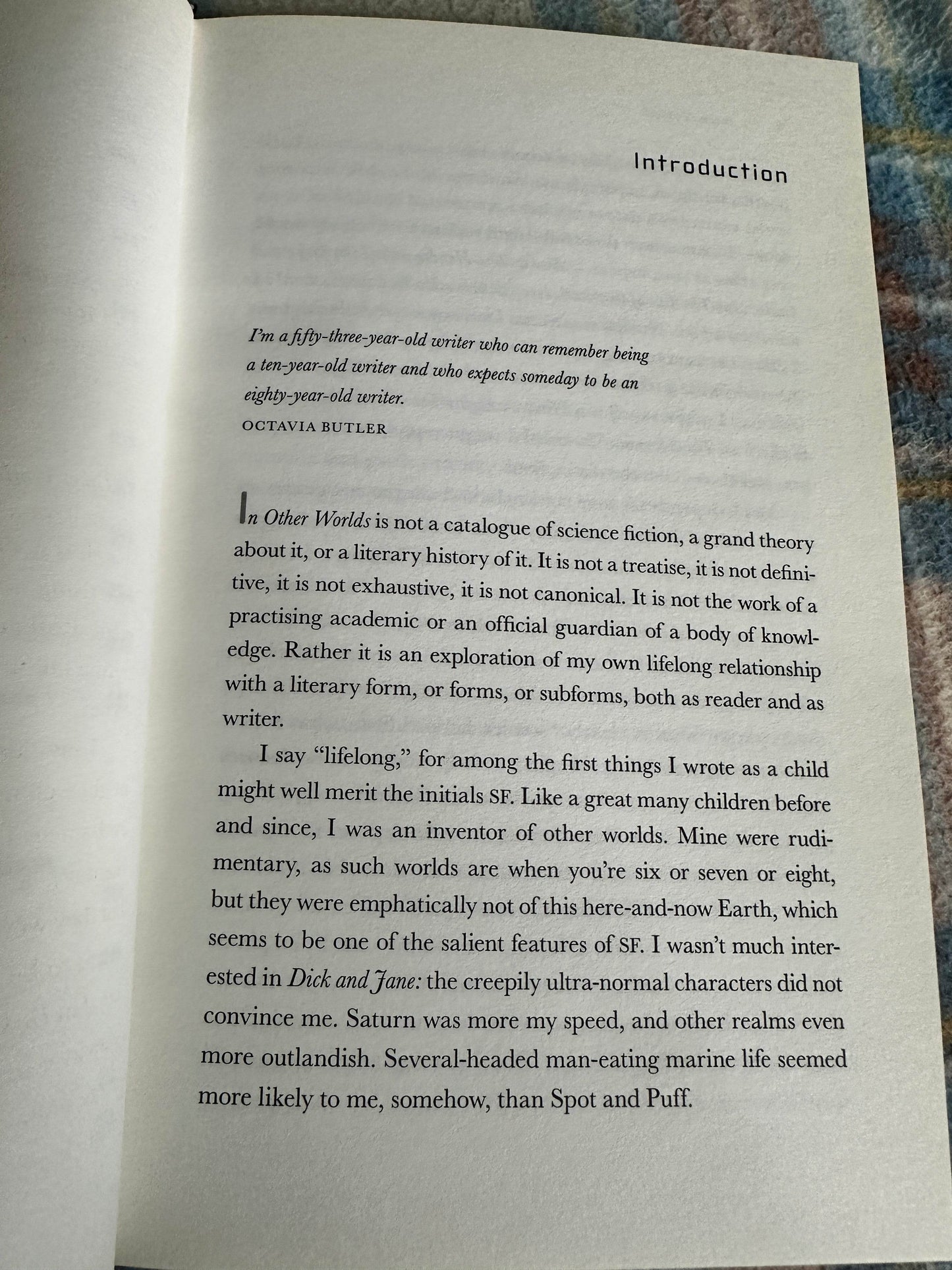 2011 In Other Worlds: SF & The human Imagination - Margaret Atwood(Virago) - Honeyburn Books (UK)