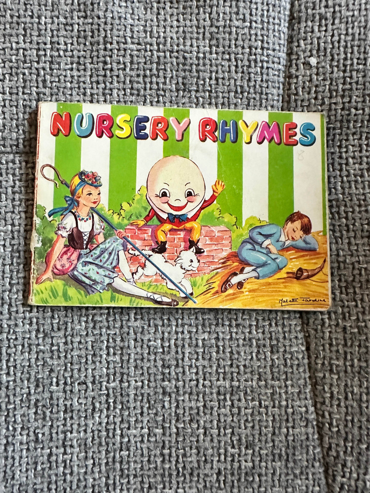 1950’s Nursery Rhymes - Mabette Jardine(Sandle’s) - Honeyburn Books (UK)