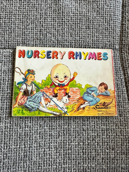1950’s Nursery Rhymes - Mabette Jardine(Sandle’s) - Honeyburn Books (UK)