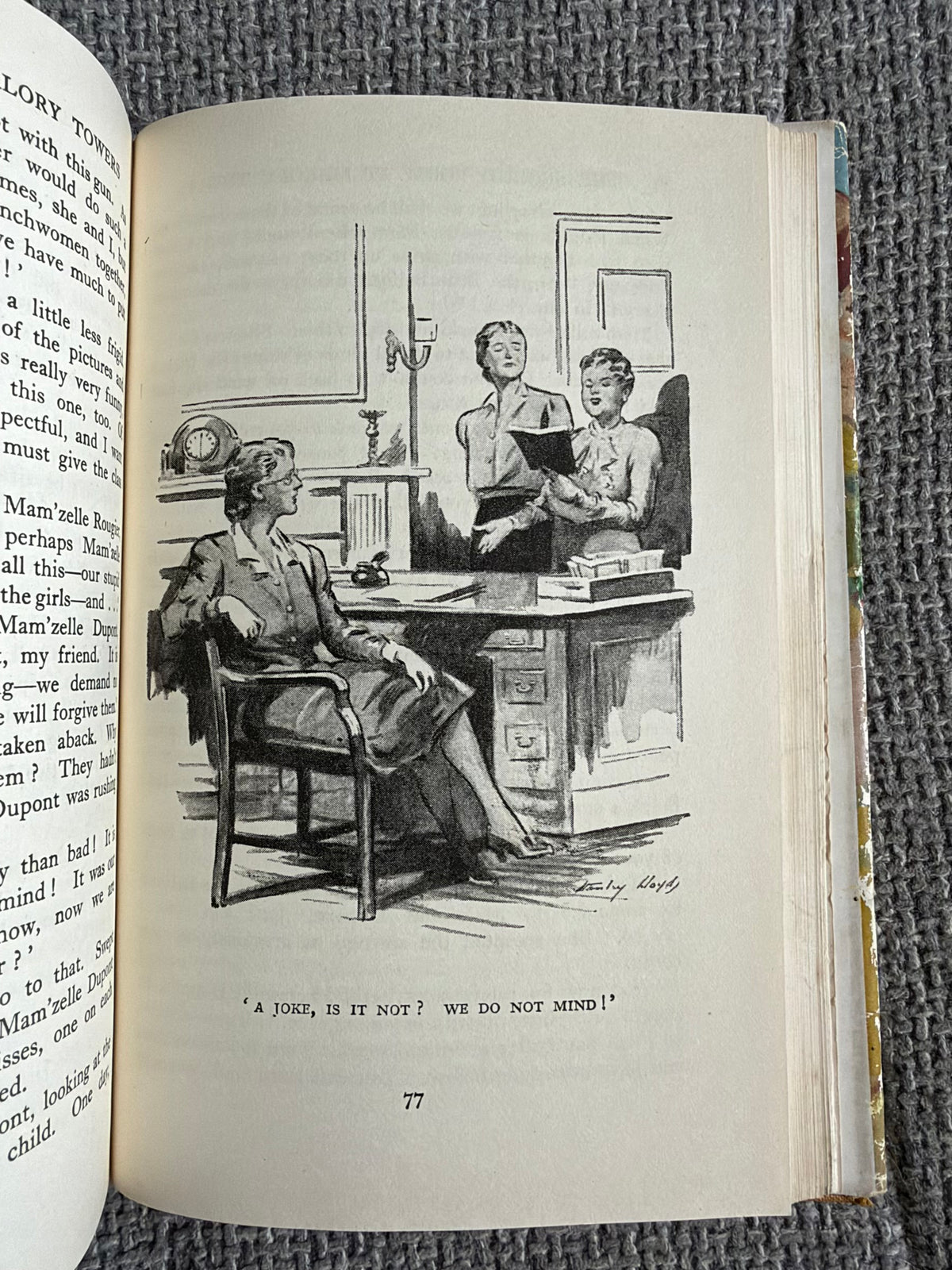 1948 The Second Term At Malory Towers - Enid Blyton (Stanley Lloyd illust) Methuen & Co Ltd