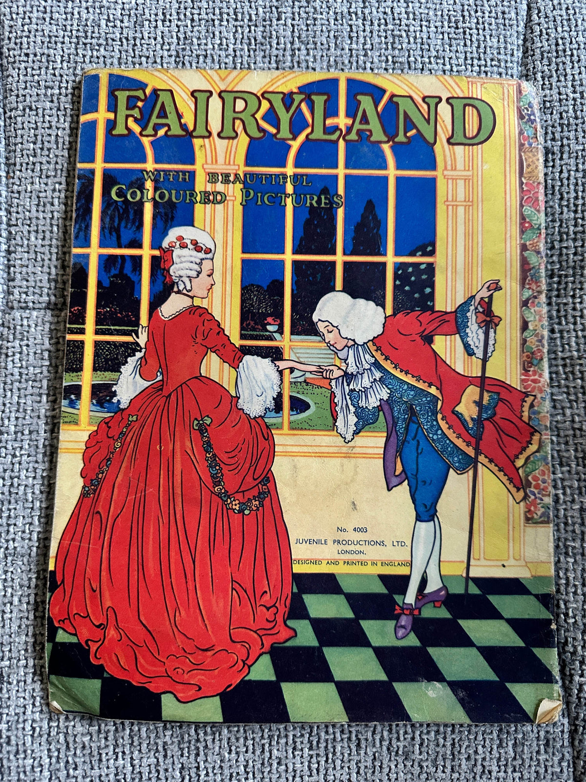 1950’s Fairyland With Beautiful Coloured Pictures - Juvenile Productions - Honeyburn Books (UK)