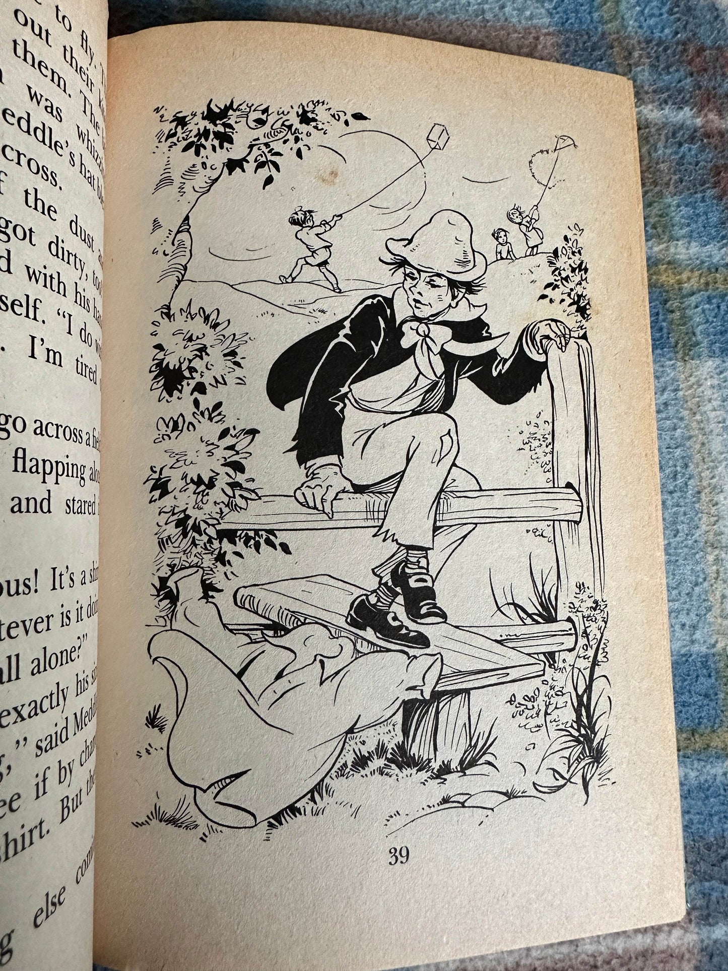 1971 Merry Mister Meddle - Enid Blyton(Rene Cloke illustration) Dean & Son) - Honeyburn Books (UK)