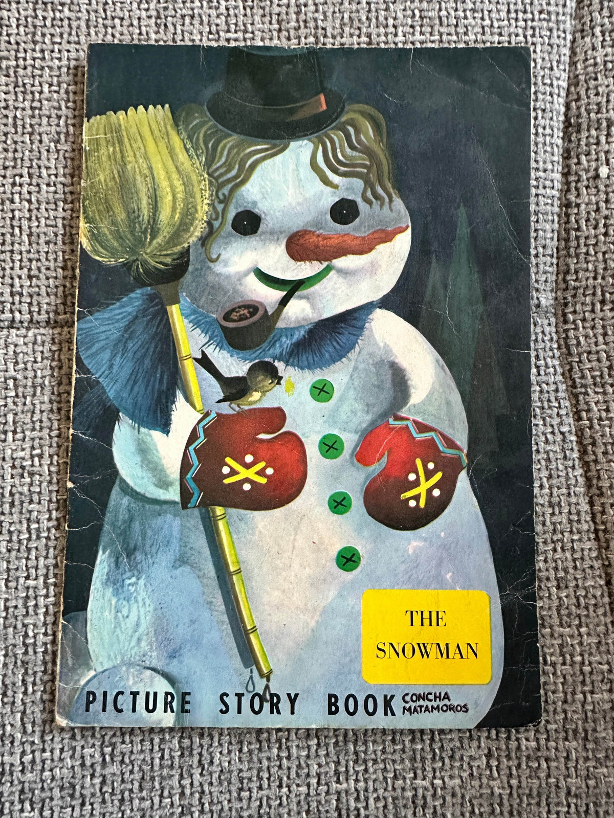1950’s The Snowman - Concha Matamoros(Picture Story Book)Brown Watson Ltd - Honeyburn Books (UK)
