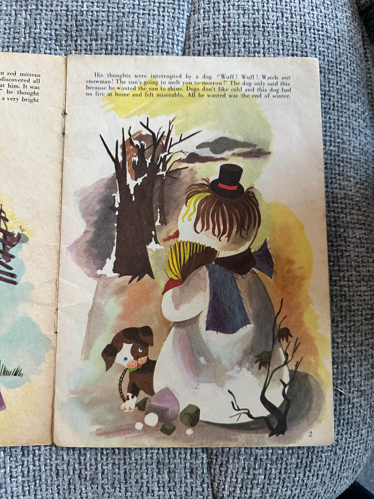 1950’s The Snowman - Concha Matamoros(Picture Story Book)Brown Watson Ltd - Honeyburn Books (UK)