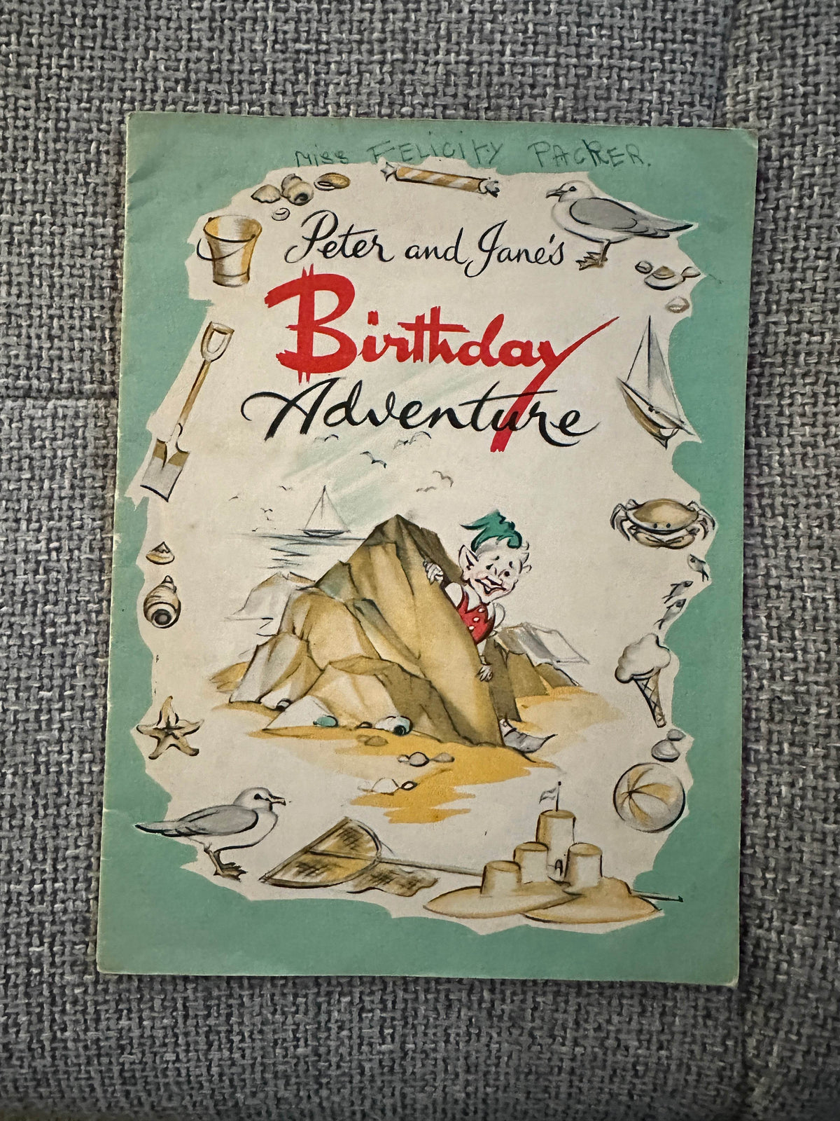 1950’s Peter & Jane’s Birthday Adventure(Manfield Shoes) - Honeyburn Books (UK)