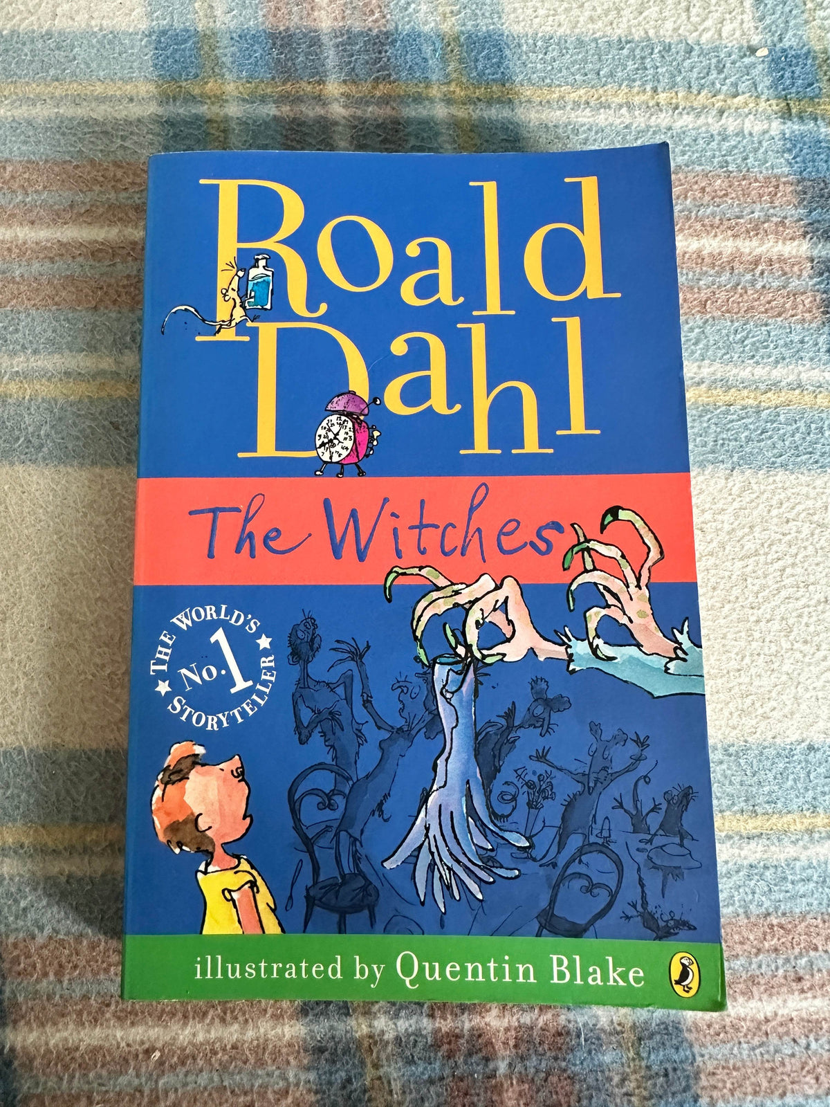 1983 The Witches - Roald Dahl(Quentin Blake illustrated)Puffin Book - Honeyburn Books (UK)