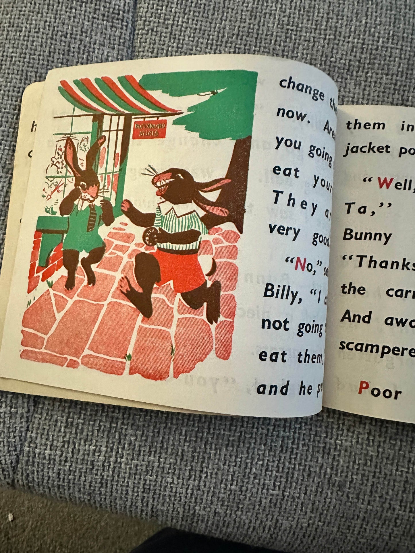 1940’s Billy Bunny’s Pocket Money(English & Partner Ltd Publisher) - Honeyburn Books (UK)