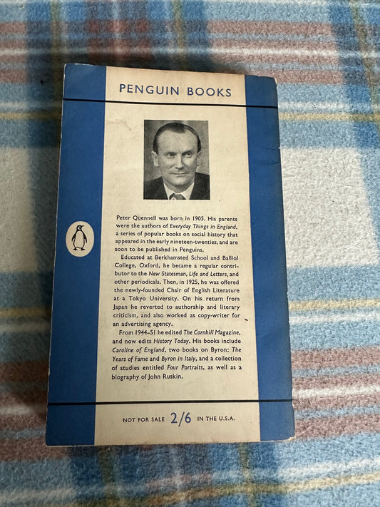 1954*1st* Byron: The Years Of Fame - Peter Quennell(Penguin Books) - Honeyburn Books (UK)