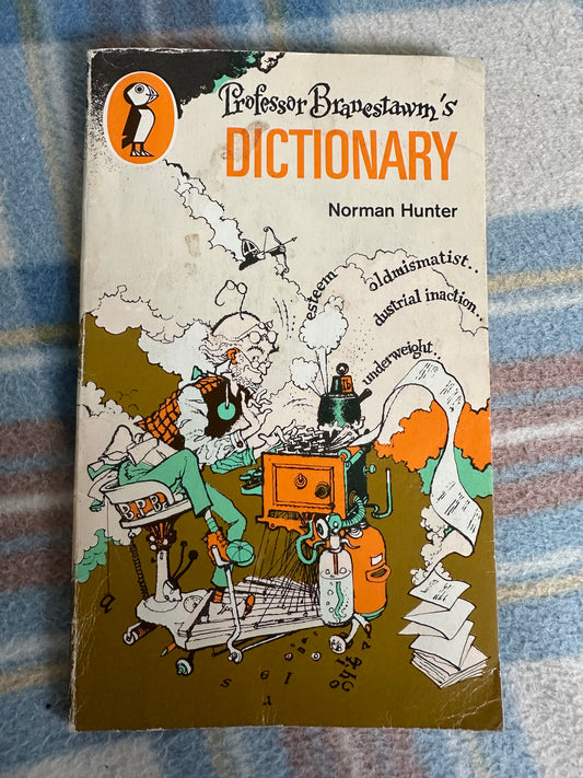 1975 Professor Branestown’s Dictionary - Norman Hunter(Illust Derek Cousins) Puffin - Honeyburn Books (UK)