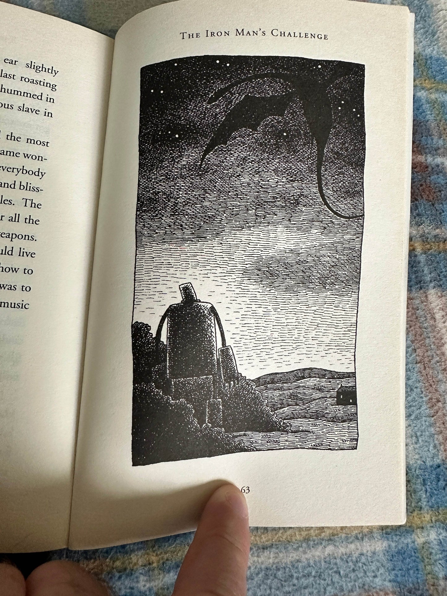 2005 The Iron Man by Ted Hughes(Illust Tom Gauld) Faber & Faber - Honeyburn Books (UK)